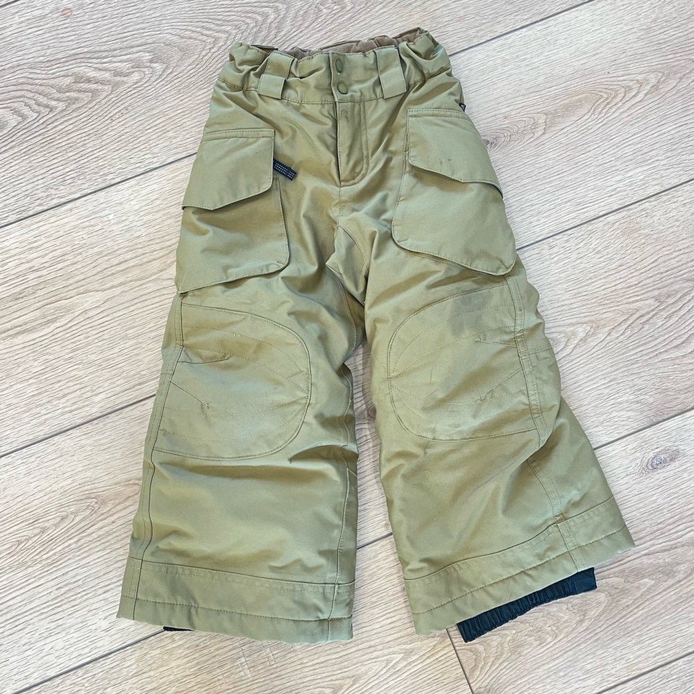 Patagonia Kids XXS 3/4T Snow Pants Snow Boarding Ski Cargo Pants